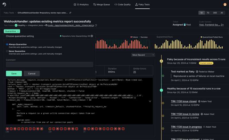 Iteration 2: Action Row and Drop-down Modal