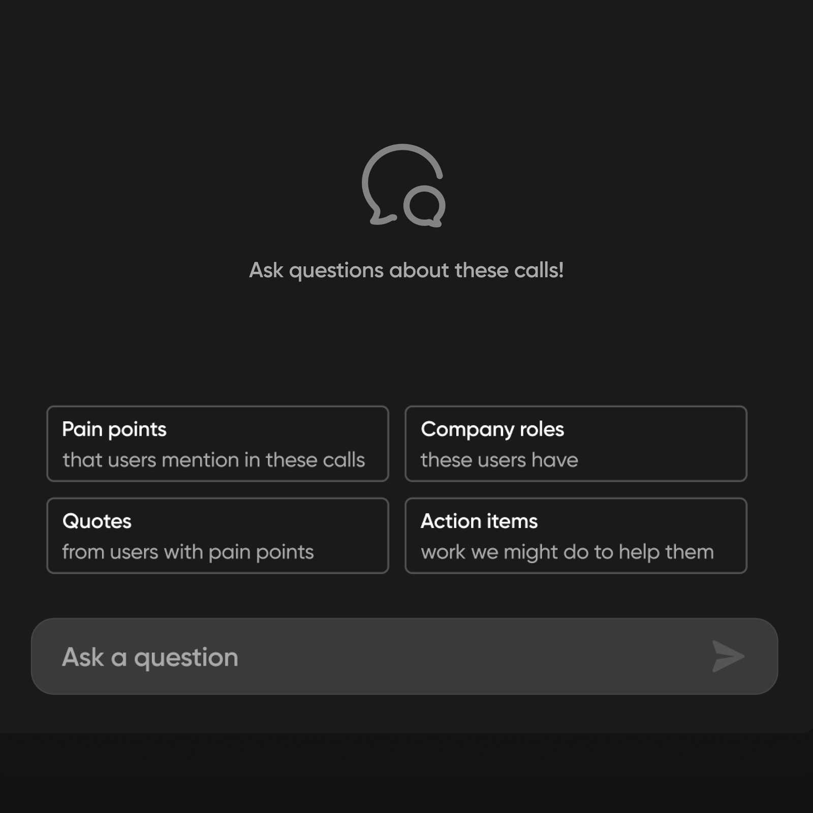 AI Conversation Interface